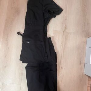 Grey's Anatomy Black Scrub Set